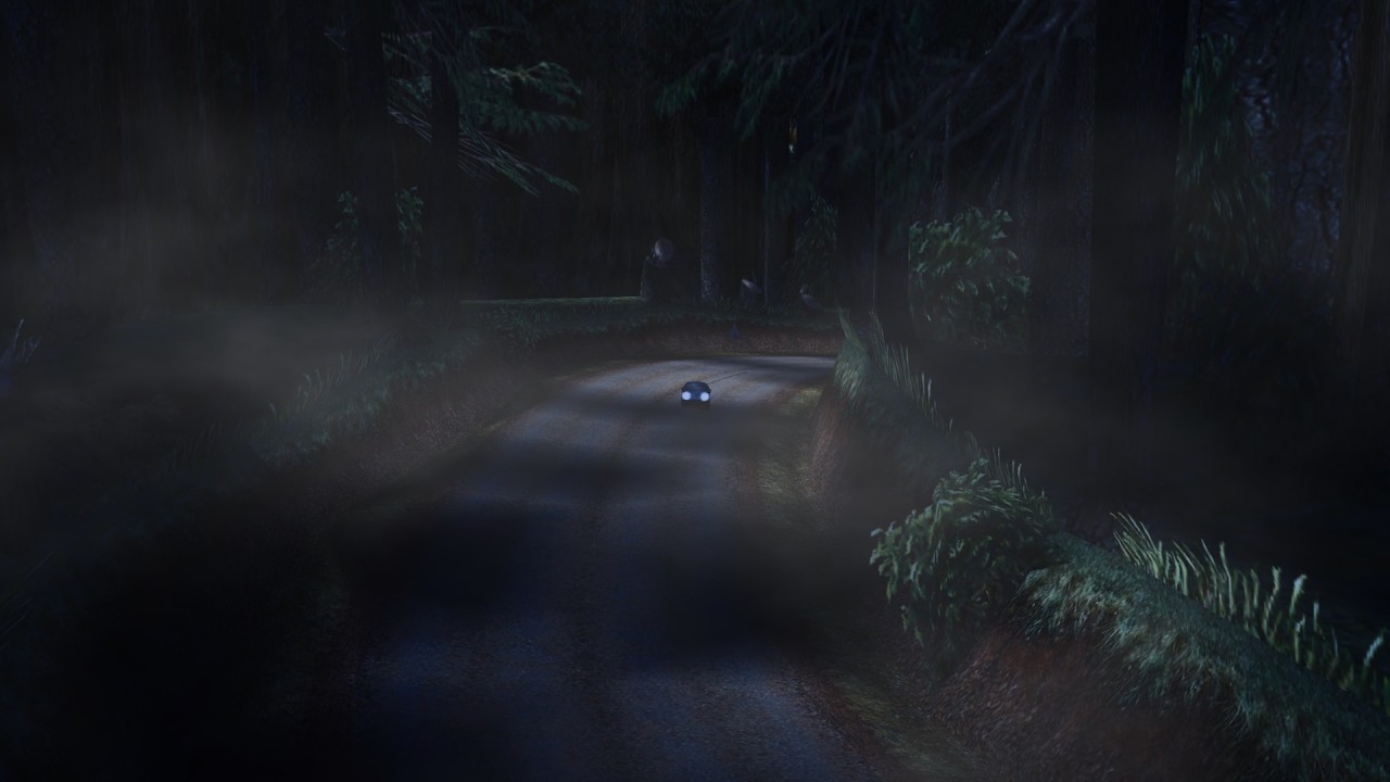 NFS5 Porsche Unleashed | In-Car + Cinema | Porsche 928 GTS / Moonlight Forest