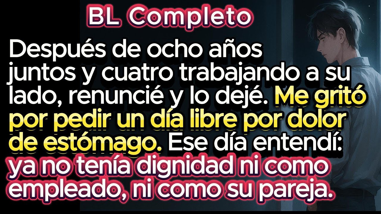 BL 🌈 Humillada y con el coraz&oacute;n roto, dej&eacute; a mi novio alfa. Ahora, &eacute;l no puede dejarme ir. #Yaoi