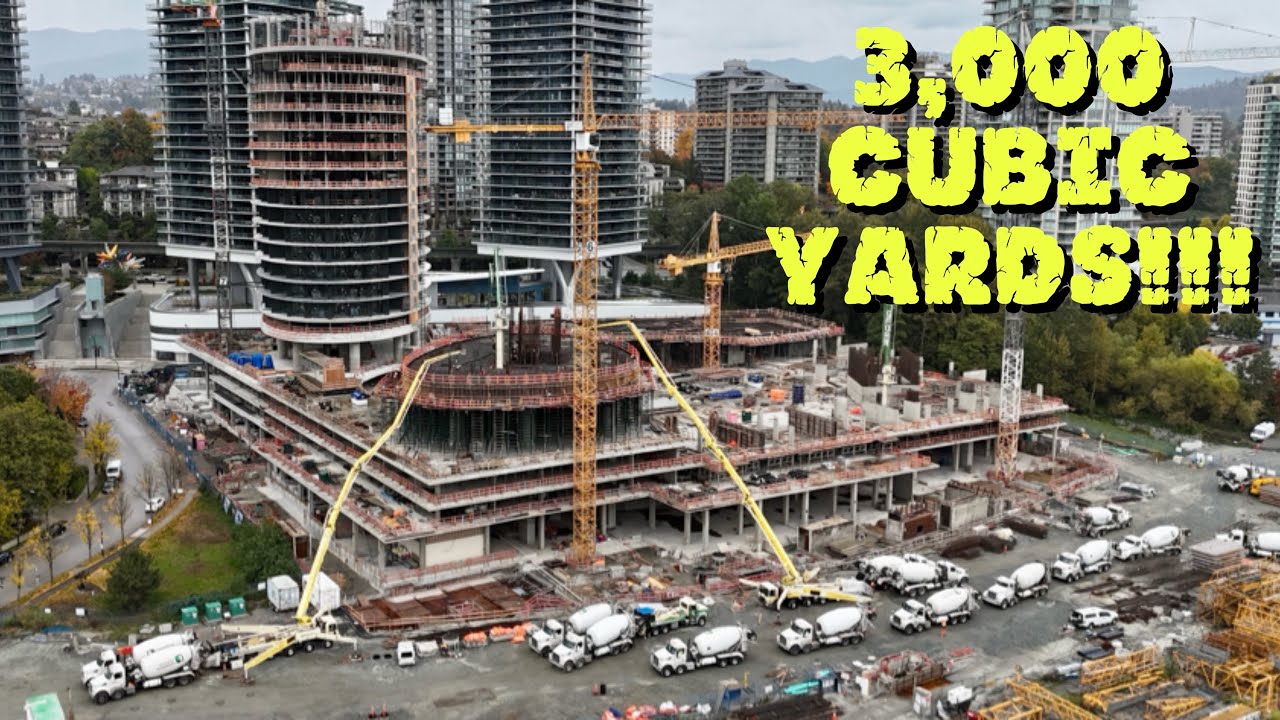 Concrete Pumping: 3000 Cubic Yards!!!  (High rise construction build)