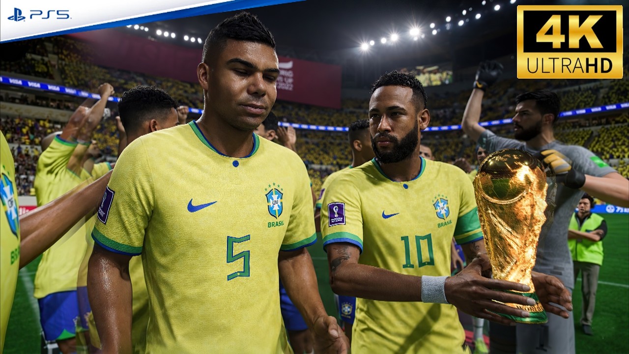 França vs Brasil | Final Copa do mundo 2026 | FIFA 23 PS5 PRO Gameplay 4K 60FPS