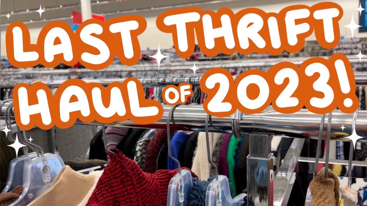Last Thrift With Me of 2023!!