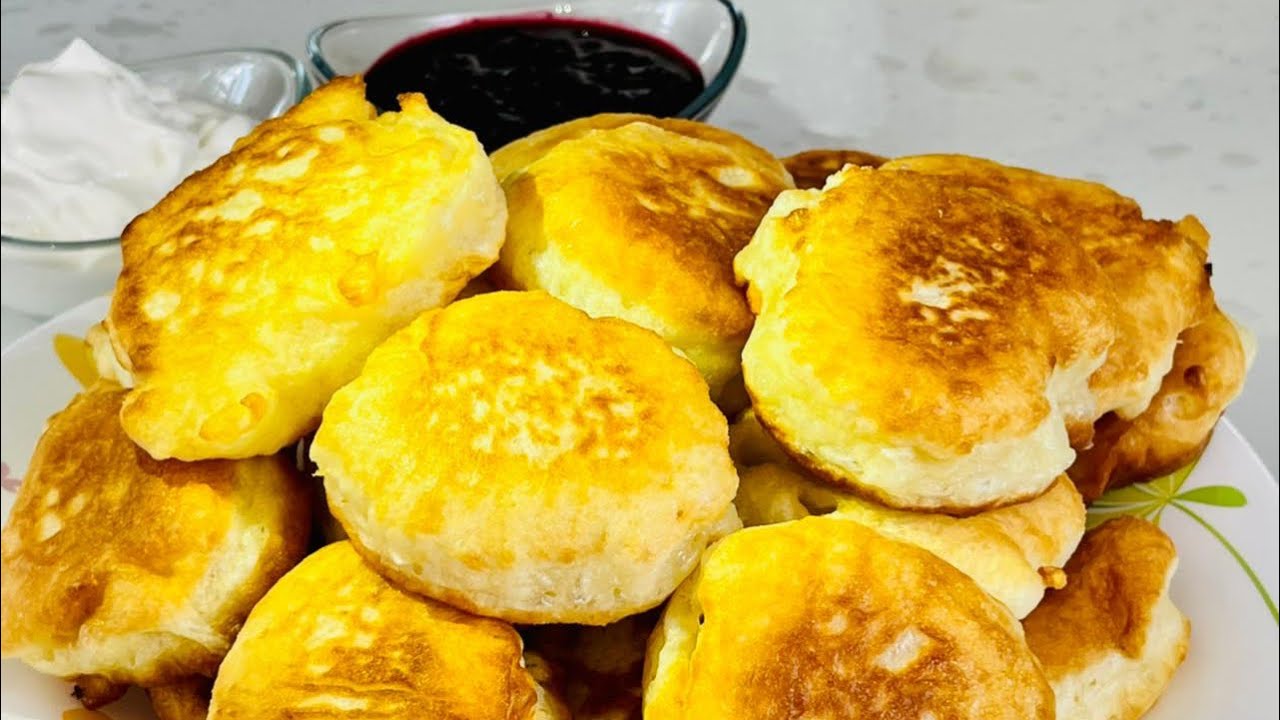 Пышные ОЛАДЬИ , как ПУХ! Без дрожжей! Получаются у всех! Все просят рецепт! Самые быстрые, вкусные !