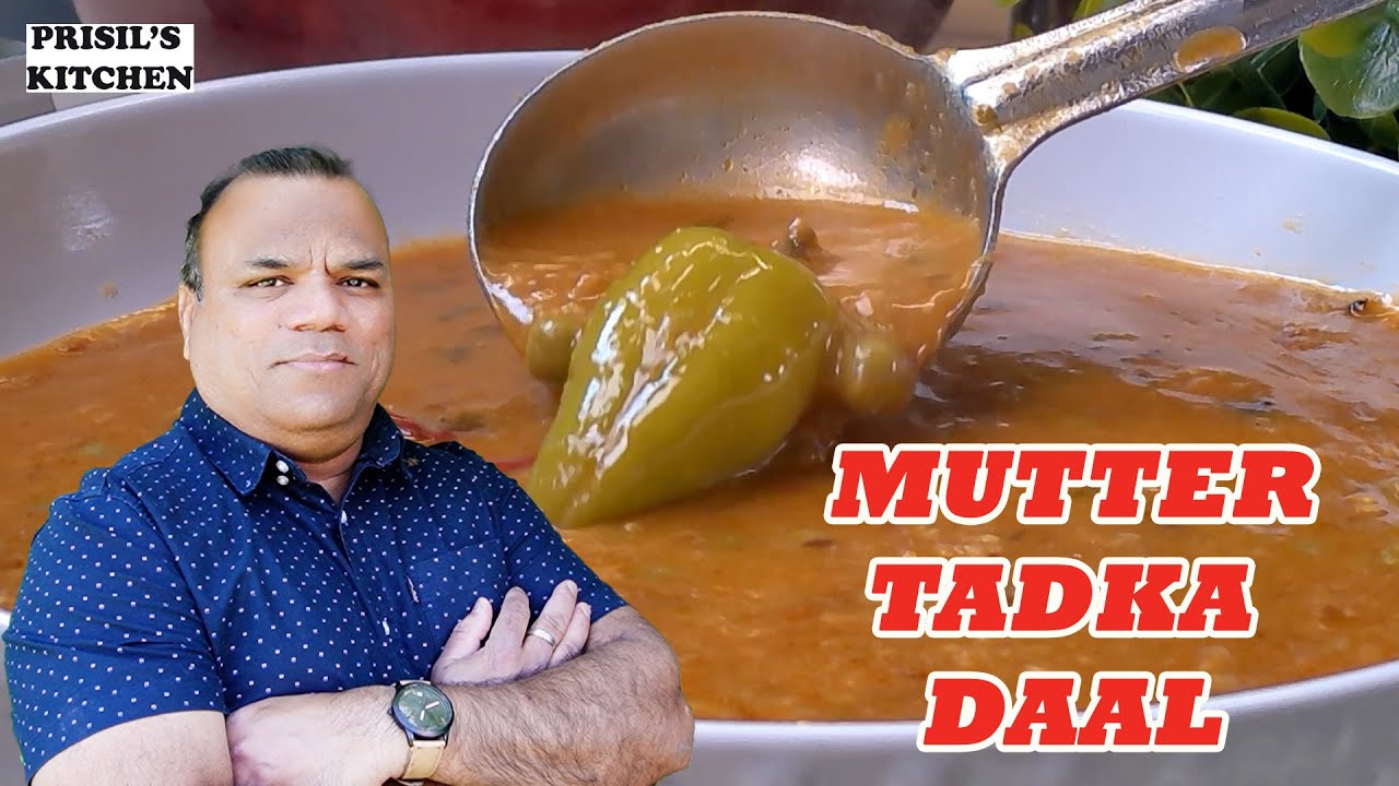 MUTTER DAAL TADKA I વટાણાની તડકા દાળ I Delicious Daal Recipe I