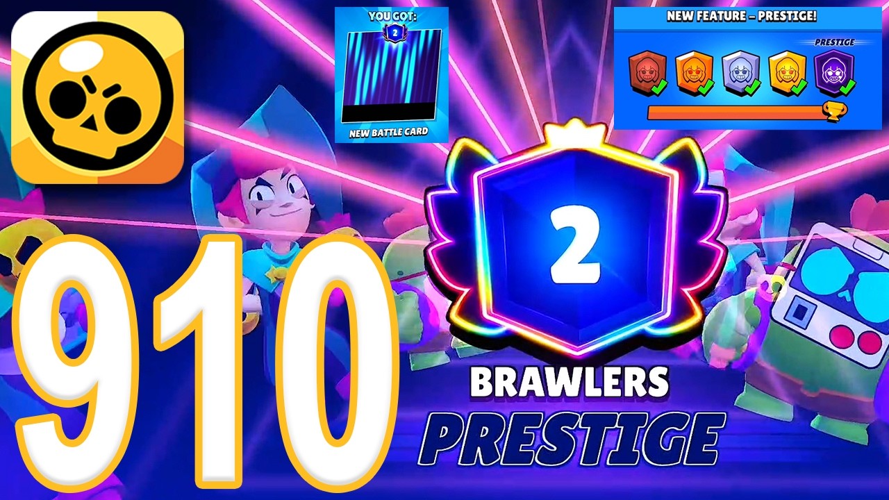Brawl Stars - Gameplay Walkthrough Part 910 - Prestige Update (iOS, Android)