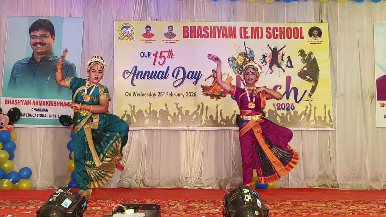 Kuchipudi dance performance by Nikhila & Varshini 😊😊 