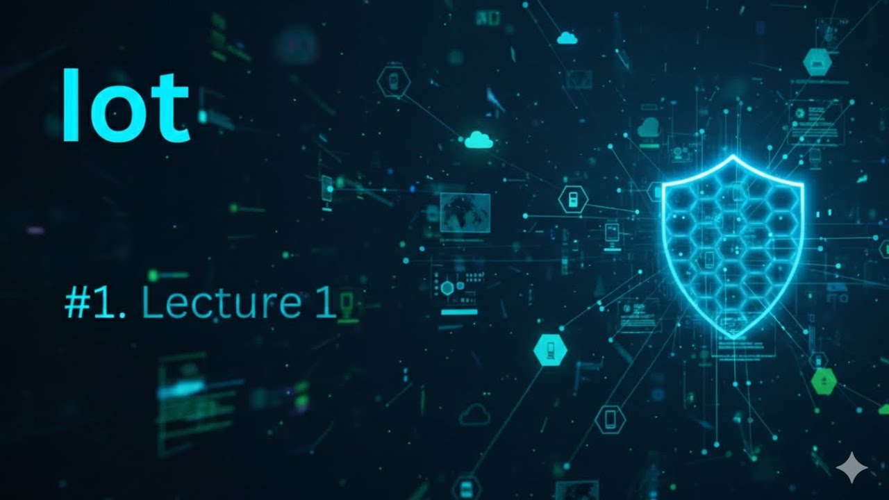 الفرقه الاوله برنامج تكنولوجيا المعلومات IOT المحاضره الاوله