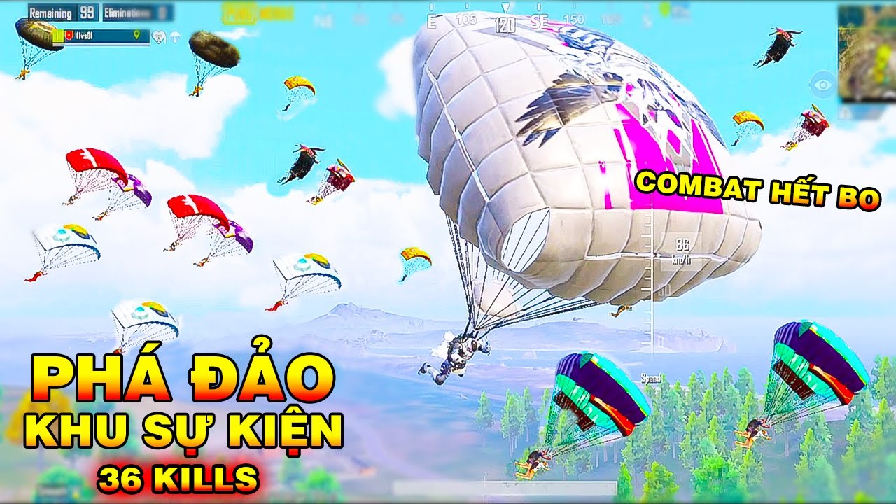 Comabt Điên Cuồng Khu Sinh Nhật | Địch Auto Kéo Tới Trả Thù [PUBG Mobile]