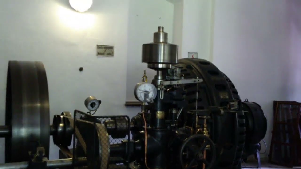 Francis horizontal Turbine on Čeňkova Pila / Francisova horizontální turbína na Čeňkově Pile