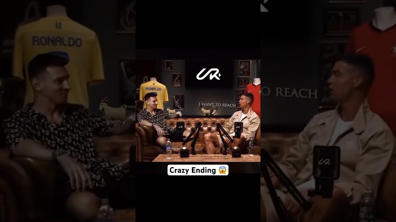 Ronaldo and Messi Podcast 😝 #urcristiano #ronaldo