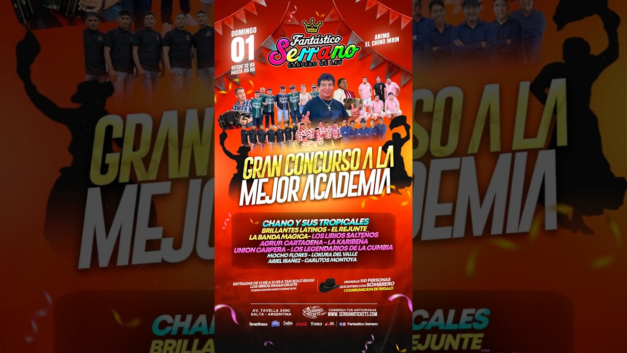 Comenzó el Concurso de la Zamba en Fantástico Serrano - dom 22 Feb. 2026