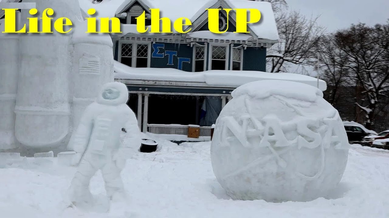 The Ice Statues at Michigan Tech | Yooper Life
