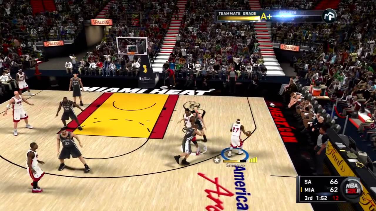 NBA 2K11 My Player Playoffs - NFG5 - Without Wade