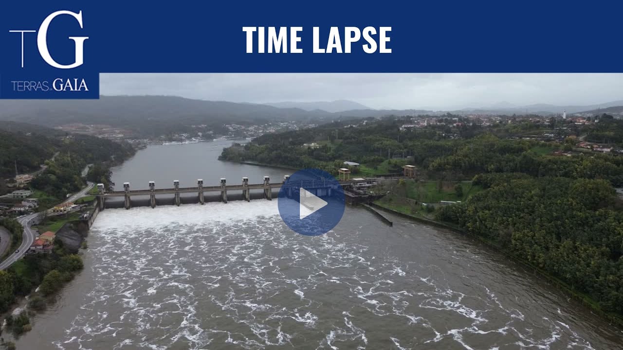 TIME-LAPSE | VERIFIQUE COMO SE ENCONTRA AS MARGENS DO RIO DOURO EM GAIA