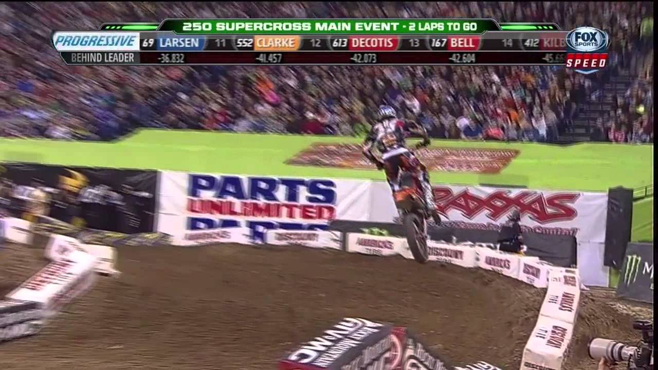 Marvin Musquin's style Supercross Indianapolis 2013