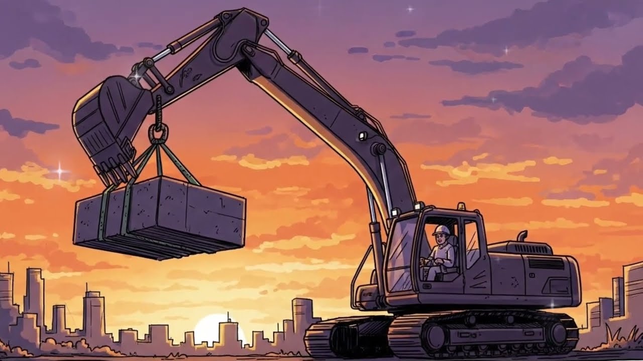 How Excavators Use Hydraulics to Lift Tons | Simply Explained