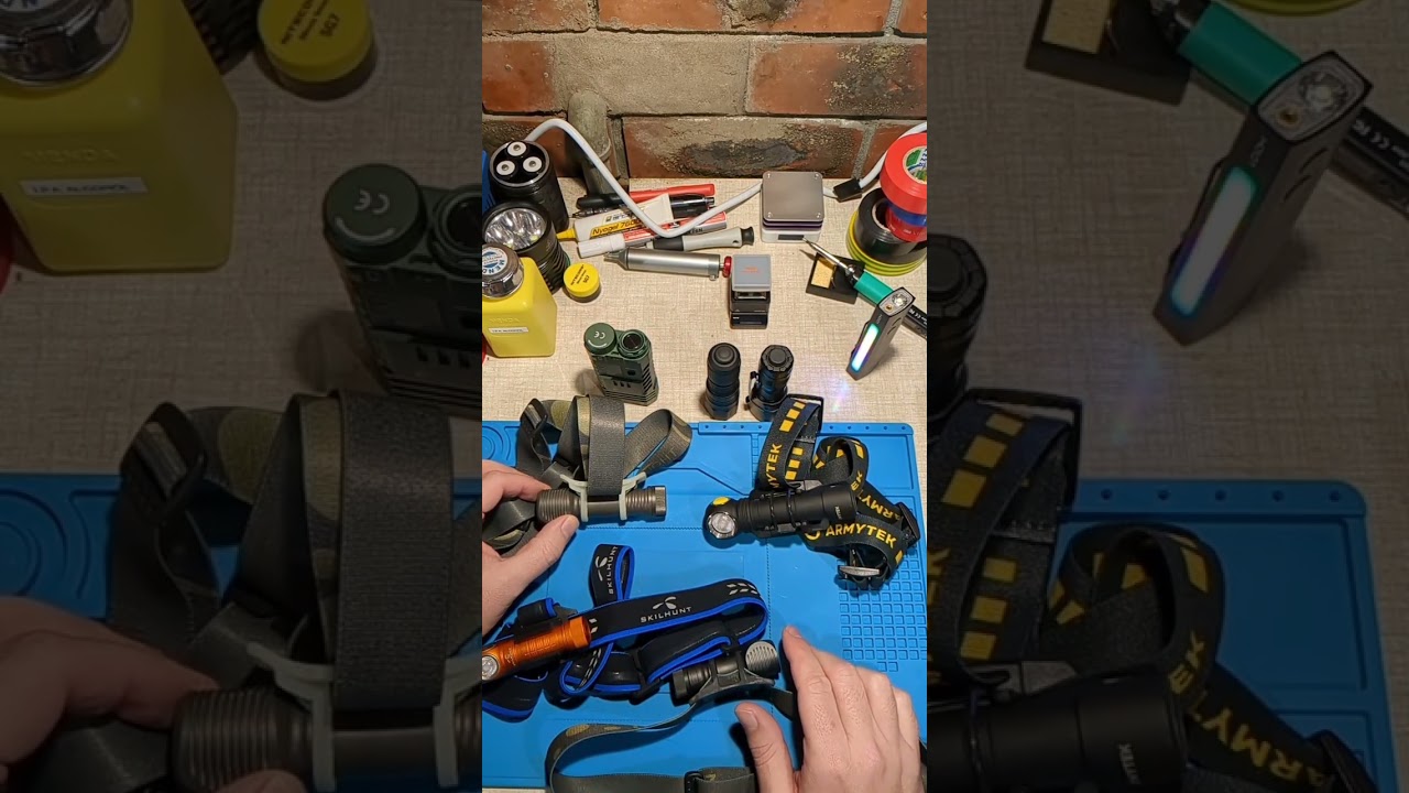 Headlamps: ZebraLight H600Fc, Armytek C2 Pro, Skilhunt H150, ZebraLight H53FcN #flashlight