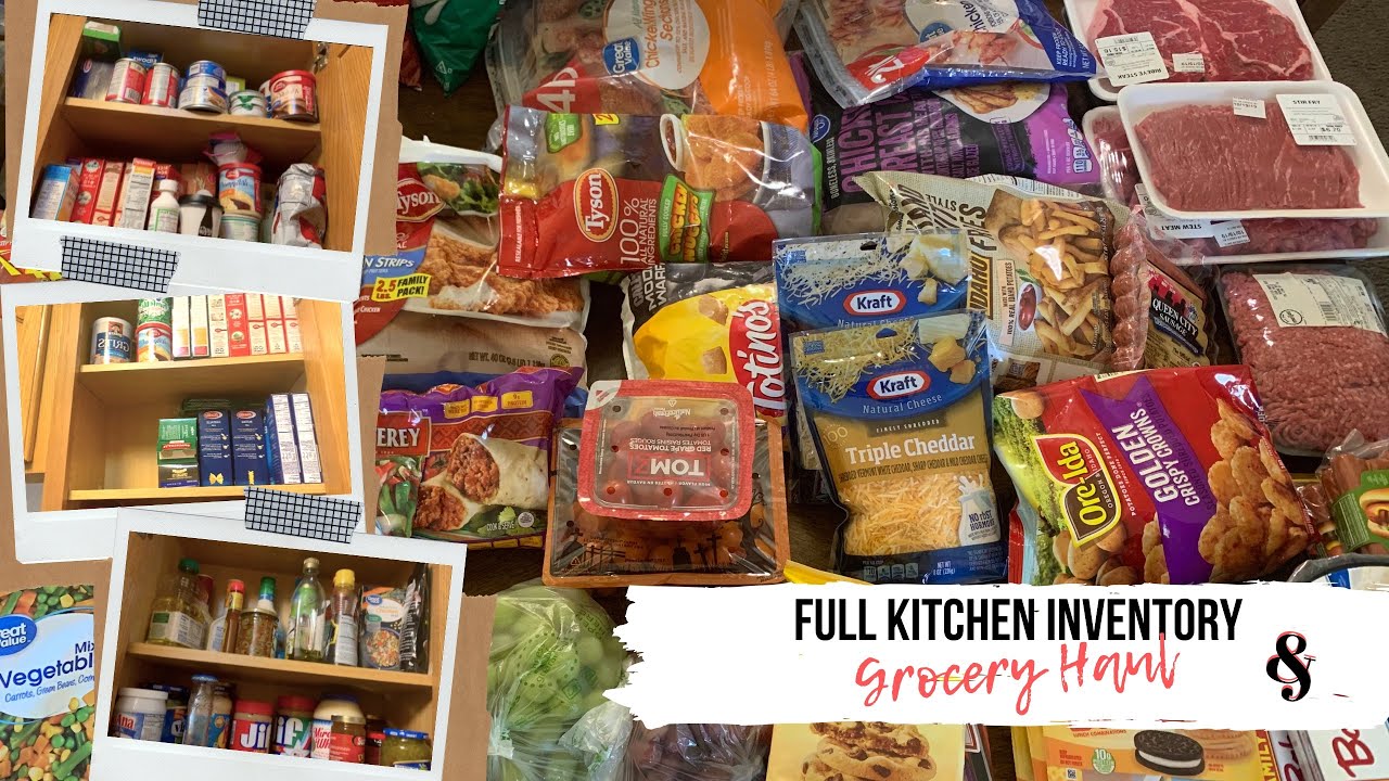 FULL KITCHEN INVENTORY & GROCERY HAUL || Raising The Lee’s
