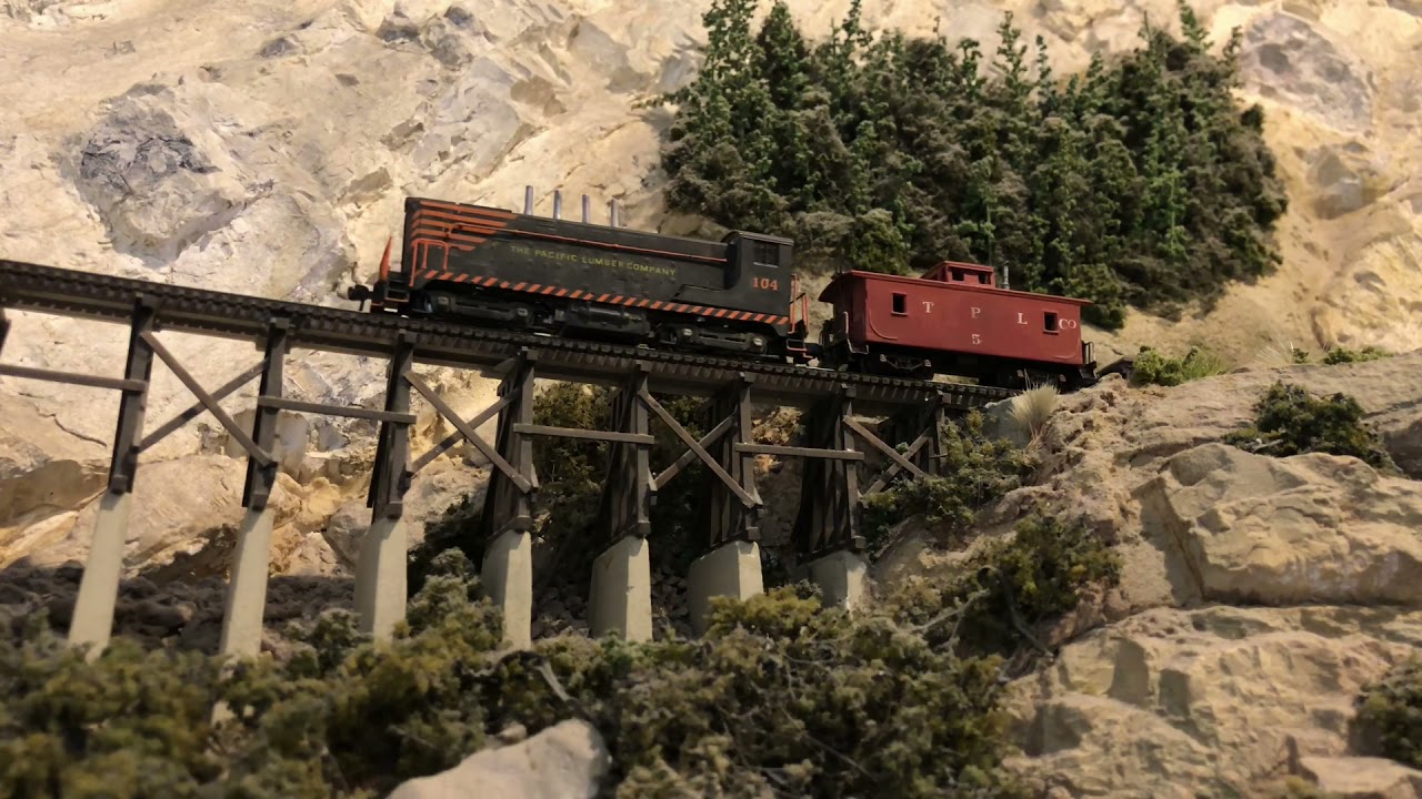 The Pacific Lumber Company’s (Diesel) Railroad in N Scale