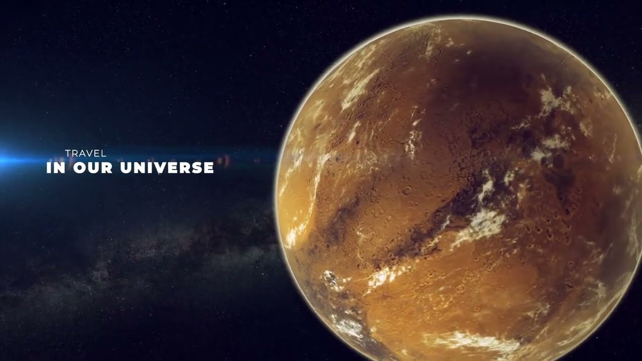 Solar System Video After Effects Template