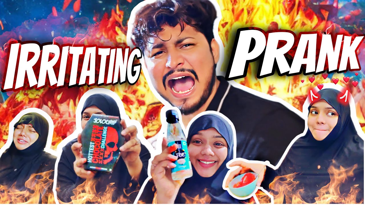 24Hours Irritating Prank😈 On Sufiyan😱| Aag Aisi Lagayi Mazza Aa Gaya🥵| Sufiyan And Nida