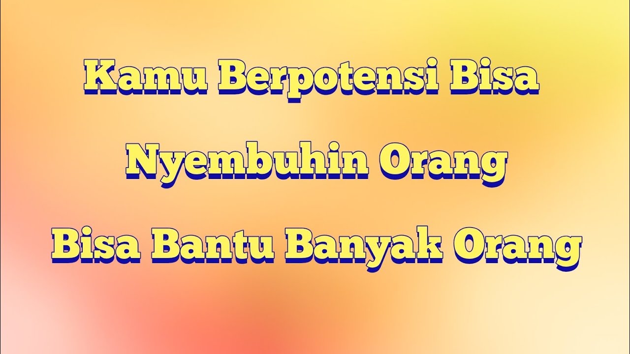🧡 KATA ORANG PINTAR *Kamu Bisa Nyembuhin Orang. Kamu Punya Kharisma Wibawa Yang Kuat* 🧡 | TAROT