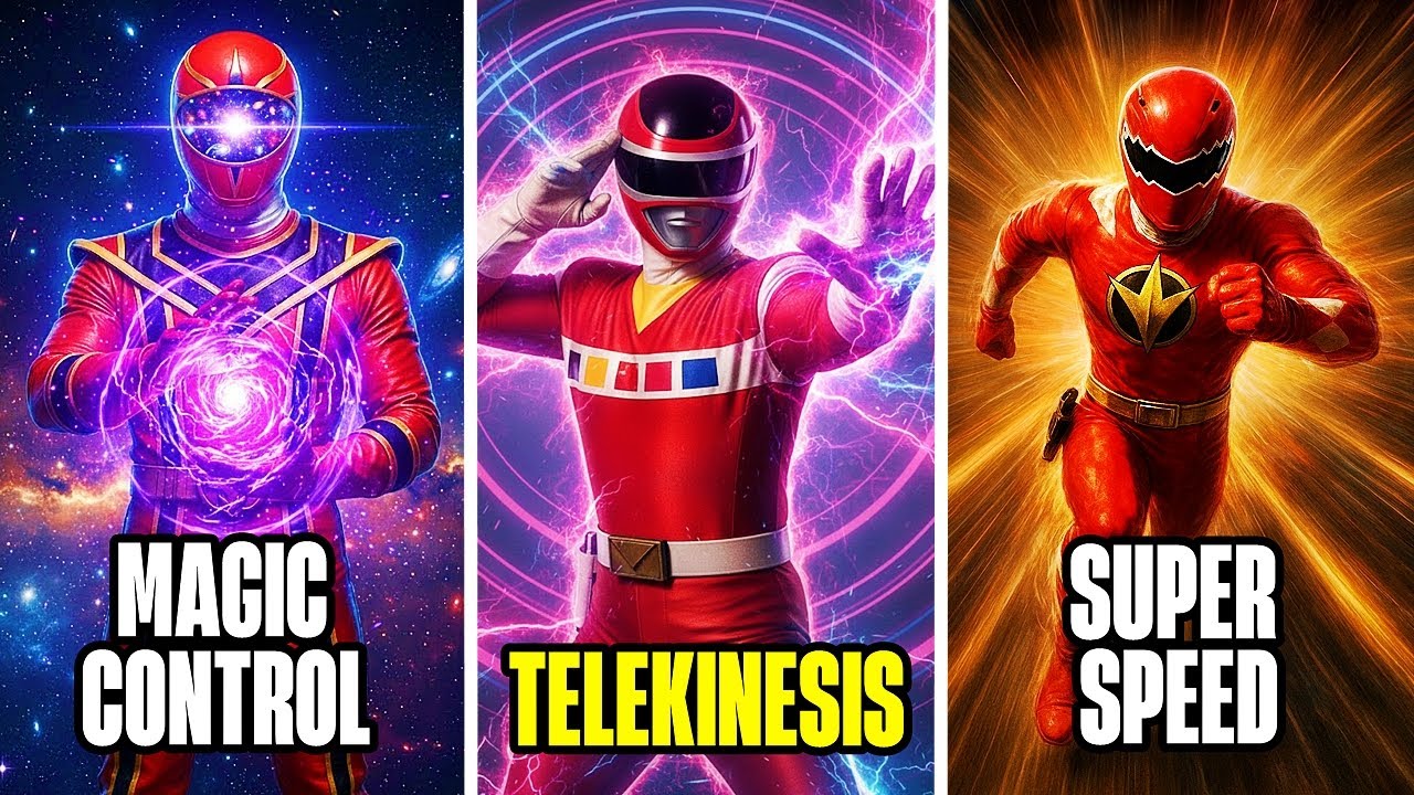 15 RED RANGERS WITH EXCLUSIVE POWERS BEYOND THEIR MORPHERS | NERD EMPIRE