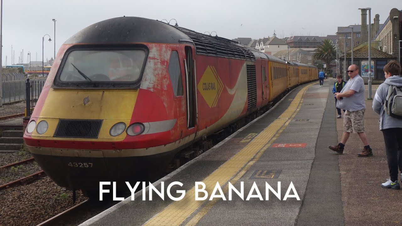 Trains at Penzance | Ft. the flying banana HST NMT | 5.4.24