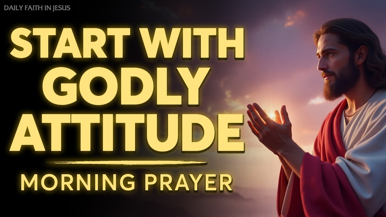 Lord, Purify My Attitude Before My Day Begins | Morning Prayer