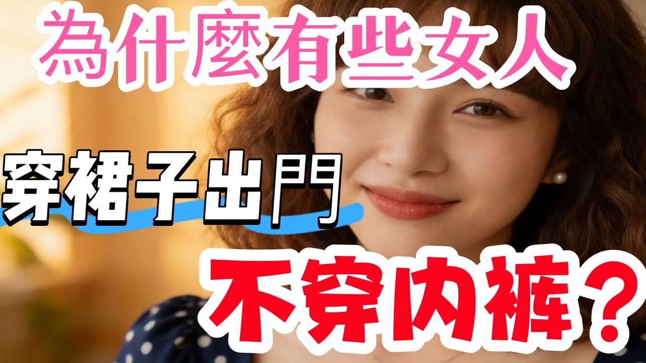 为什么，有些女人穿裙子出门不穿内裤？#情感 #爱情 #感情 #離婚率 #結婚 #两性#爱情-