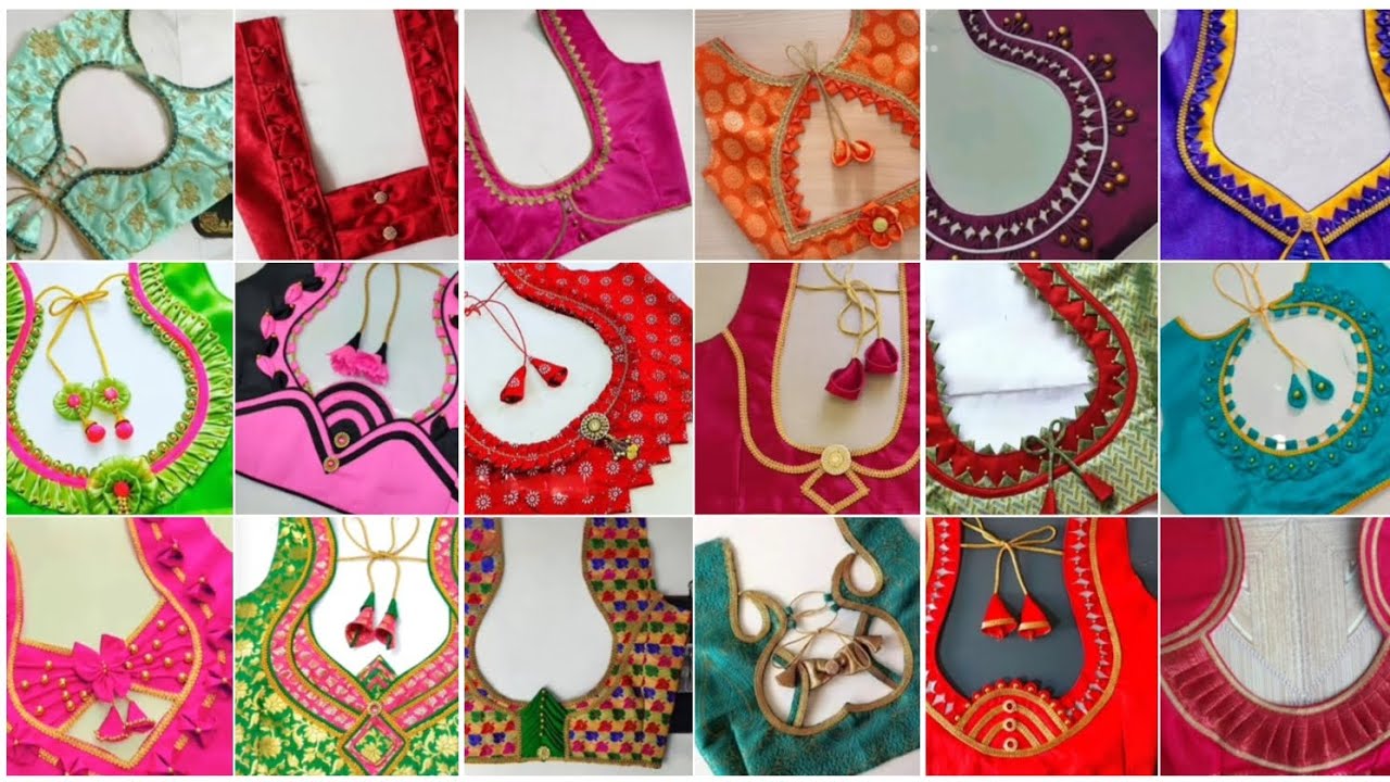 New trending blouse neck design #trending #subcribe #comment #like #tamil #blousedesign #fashion
