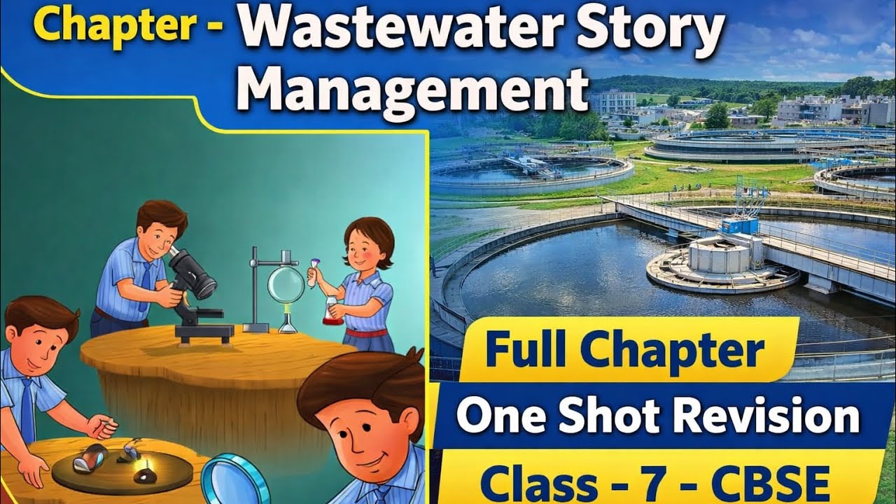 Wastewater Story  - Class 7 Science CBSE NCERT