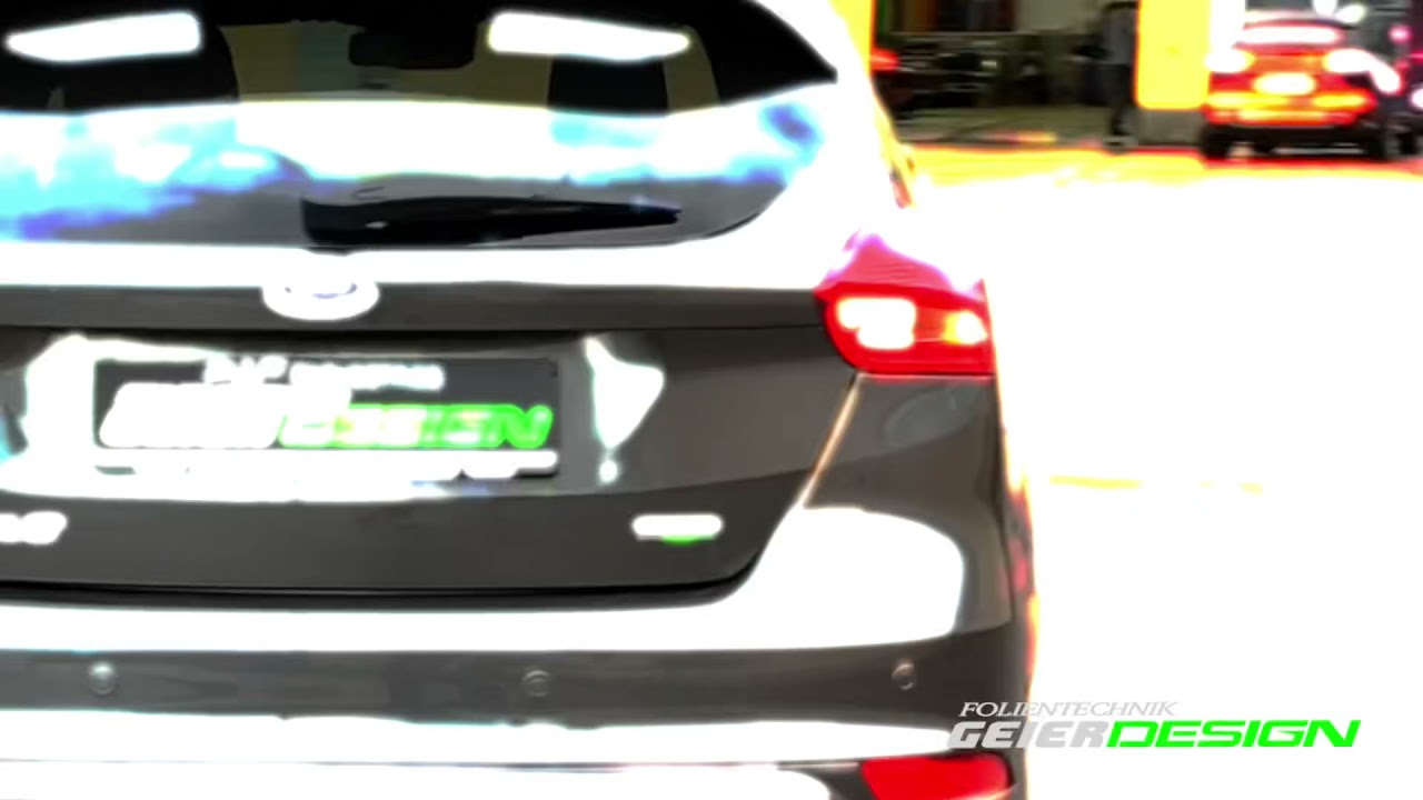 Ford Focus ST Line foliert Matt Sunrise 2.0 PWF