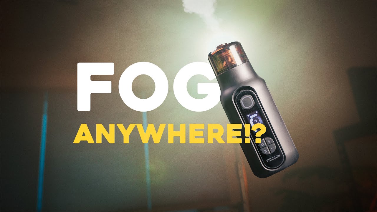 This is staying in my kit l Telesin C40 Portable Fog Machine