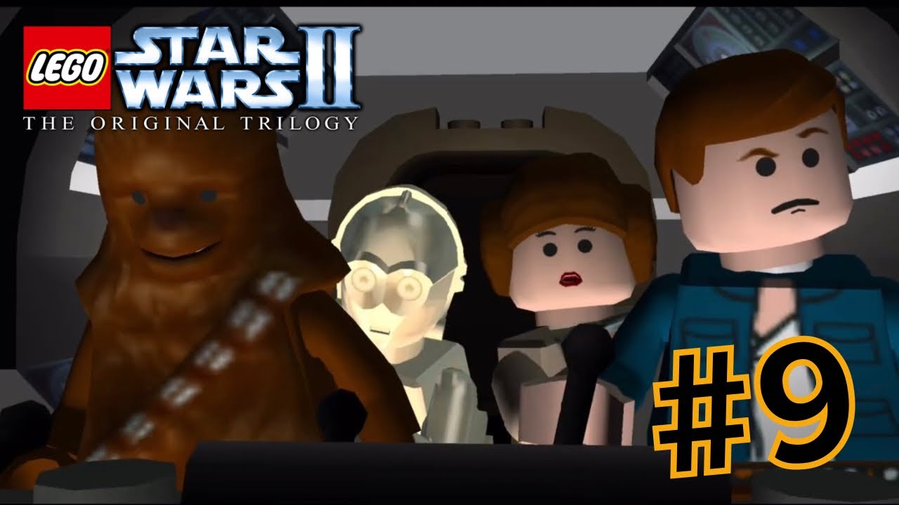 Lego Star Wars II: The Original Trilogy Walkthrough 9 | Ep.5 Chapter 3: Falcon Flight
