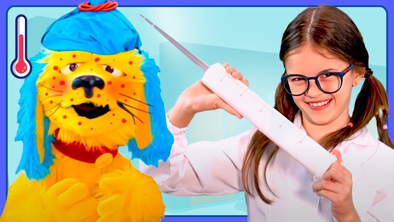 SOL é MÉDICA POR UM DIA e salva Mostarda | Desenho Infantil - Hora do Mostarda