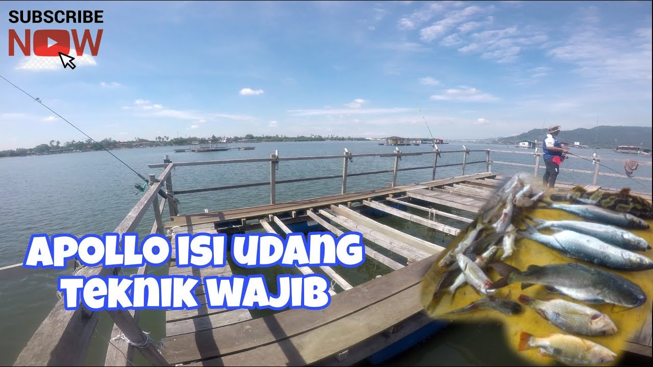 Memancing di Atas Kelong ll Kelong Hj Othman Sitiawan Perak!