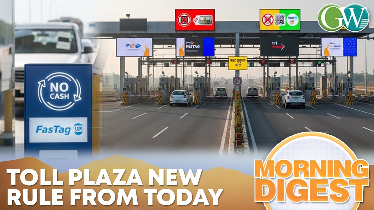 TOLL PLAZA NEW RULE: NO CASH PAYMENTS FROM TODAY; END OF ID-BASED EXEMPTIONS