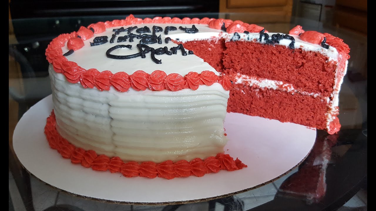 How to make a Red Velvet Cake from scratch