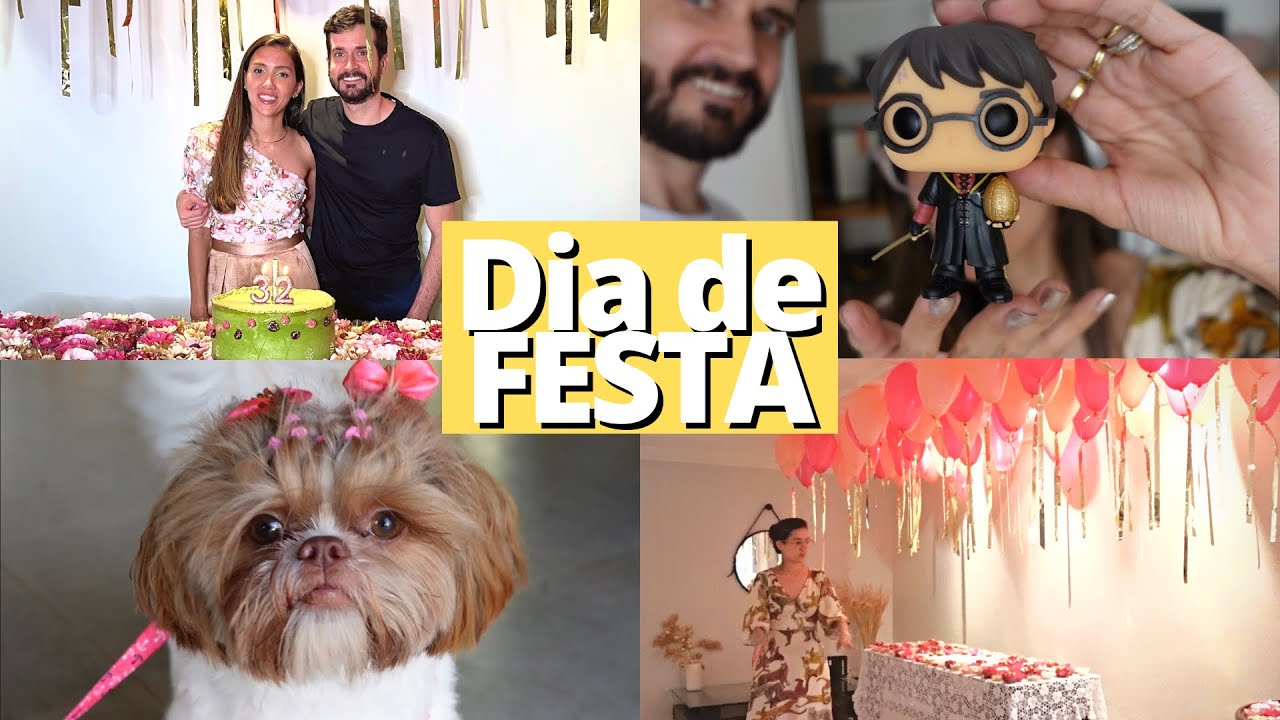 VLOGÃO do NIVER da MARINA, FAZENDO a DECORAÇÃO, FAMÍLIA CHEGOU em BRASÍLIA e o CACHORRO