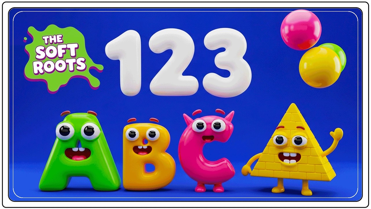 Preschool Learning activities for 3 year olds at home | Learn ABC Phonics Shapes Numbers Colors 🌈
