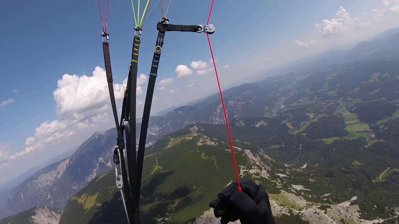 Paragleiten Rax - Aufspiralen