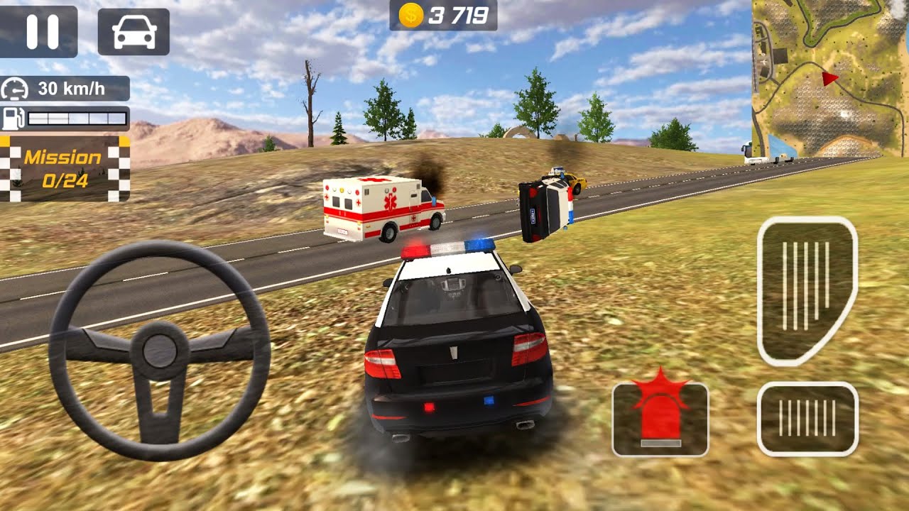 Police Car Driving Simulator ep.13 - Android Gameplay