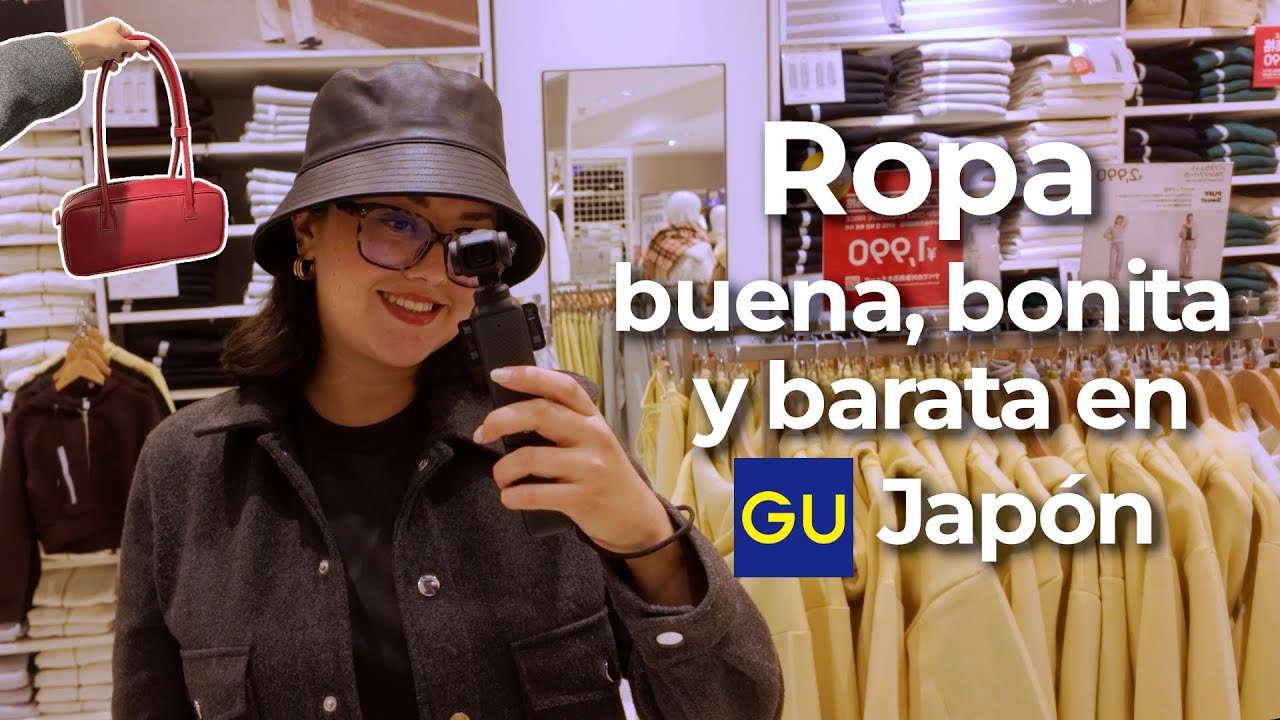 NO CREERÁS la TIENDA BUENA, BONITA y BARATA que ENCONTRÉ en JAPÓN se llama GU 🛍️🇯🇵