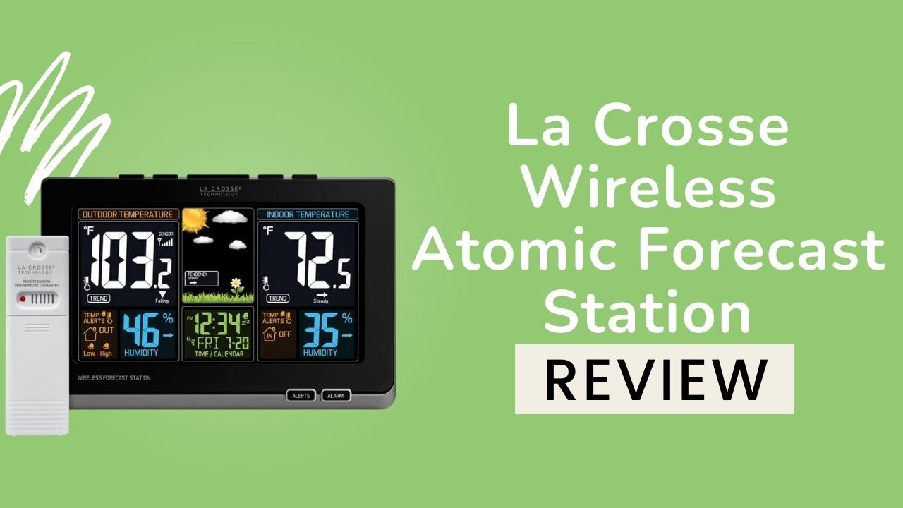 La Crosse Technology Wireless Atomic Digital Color Forecast Station with Alerts Review