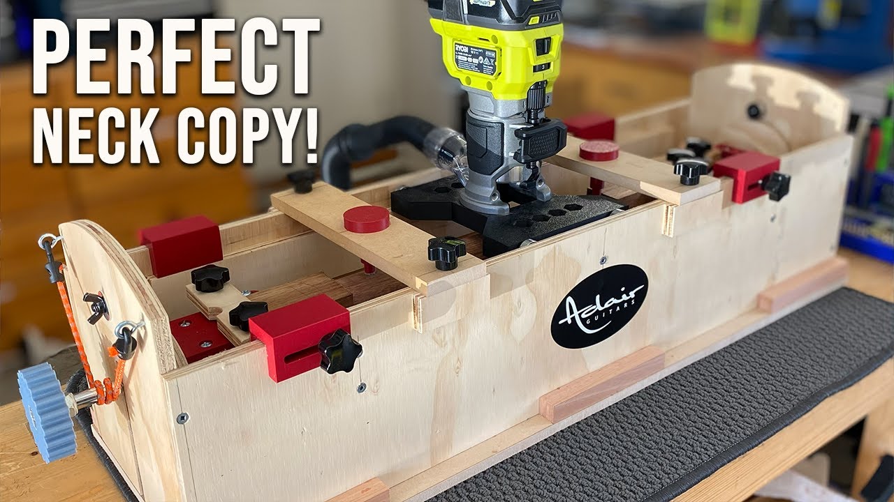 Clone Your Favourite Guitar Neck Like a Pro (No CNC Needed!)