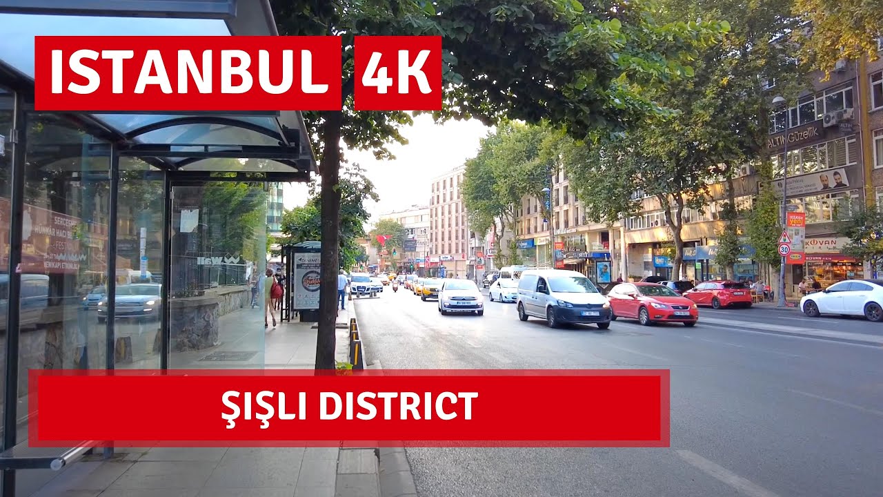 Istanbul Şişli |Walking Tour in One Of The Most Famous District 24July 2021 |4k UHD 60fps