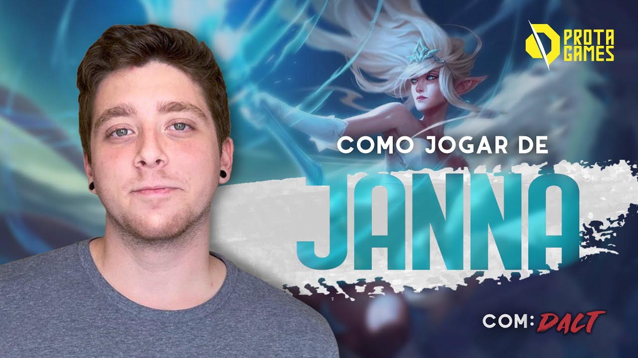 COMO JOGAR DE JANNA - TUTORIAL DE HABILIDADES, RUNAS, COMBOS E LANEPHASE - COM DALT