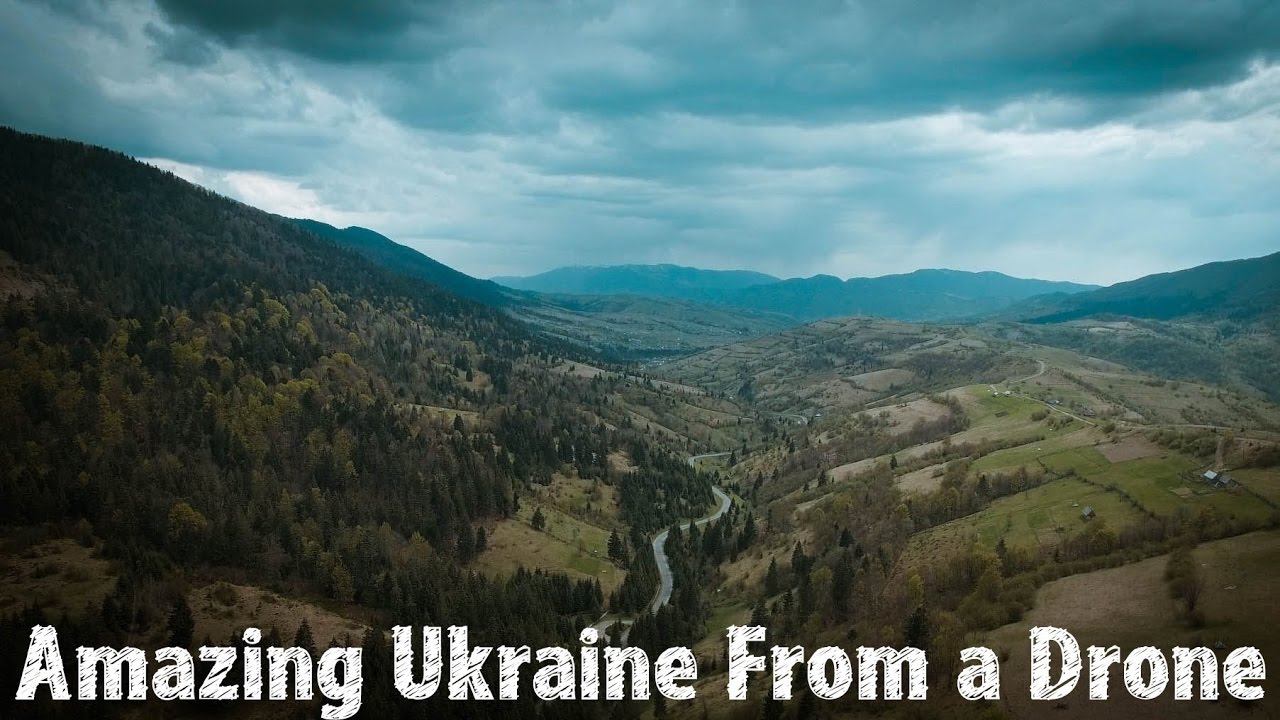 Невероятная Украина с дрона в 4К