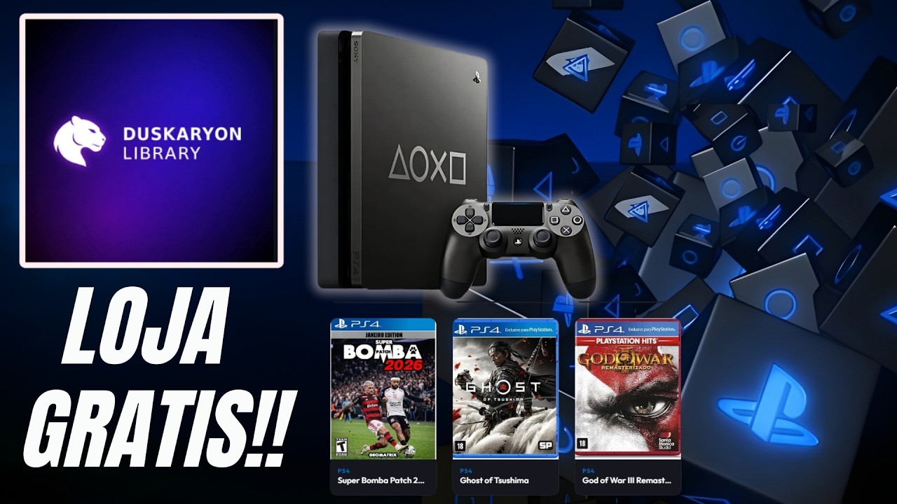 🔥DUSKARYON Store no PS4: É Melhor que a Store  ?