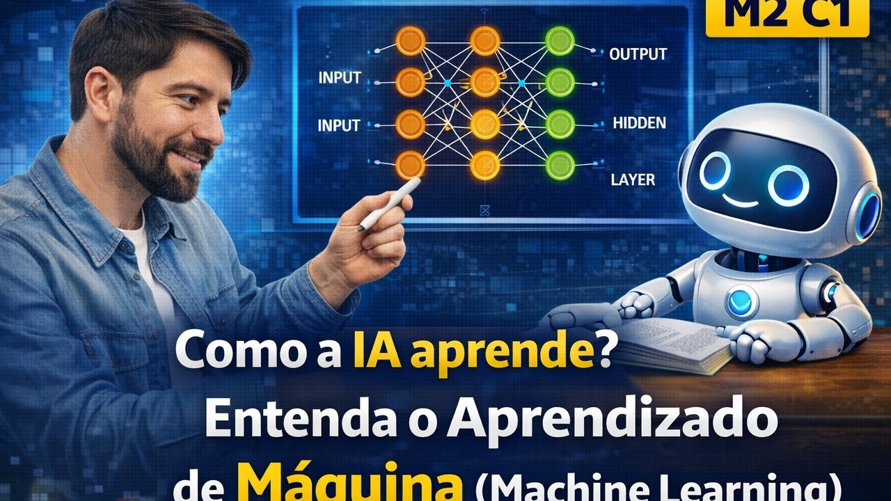 👉 M2 C1 | Como a IA aprende? Entenda o Aprendizado de Máquina (Machine Learning)